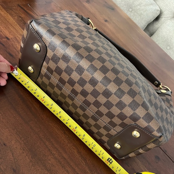 Louis Vuitton Damier Ebene Zip Shoulder Bag - Picture 3 of 15